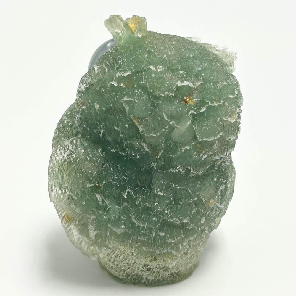 Natural crystal and resin Owl Figurine. PRICE IS FIRM! NO LOWBALL OFFERS! - Picture 4 of 10